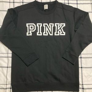 PINK sweatshirt crew neck